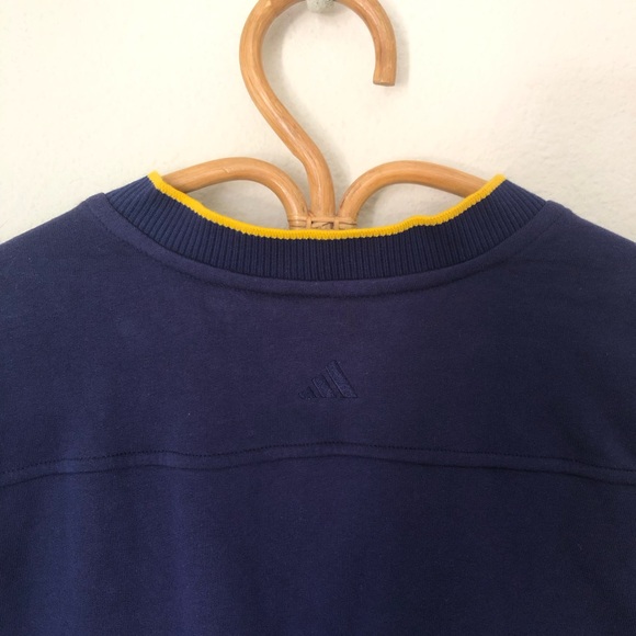 Adidas Golf Mens Sleeveless V-Neck Sweater size Medium M color Navy Blue - Picture 5 of 7